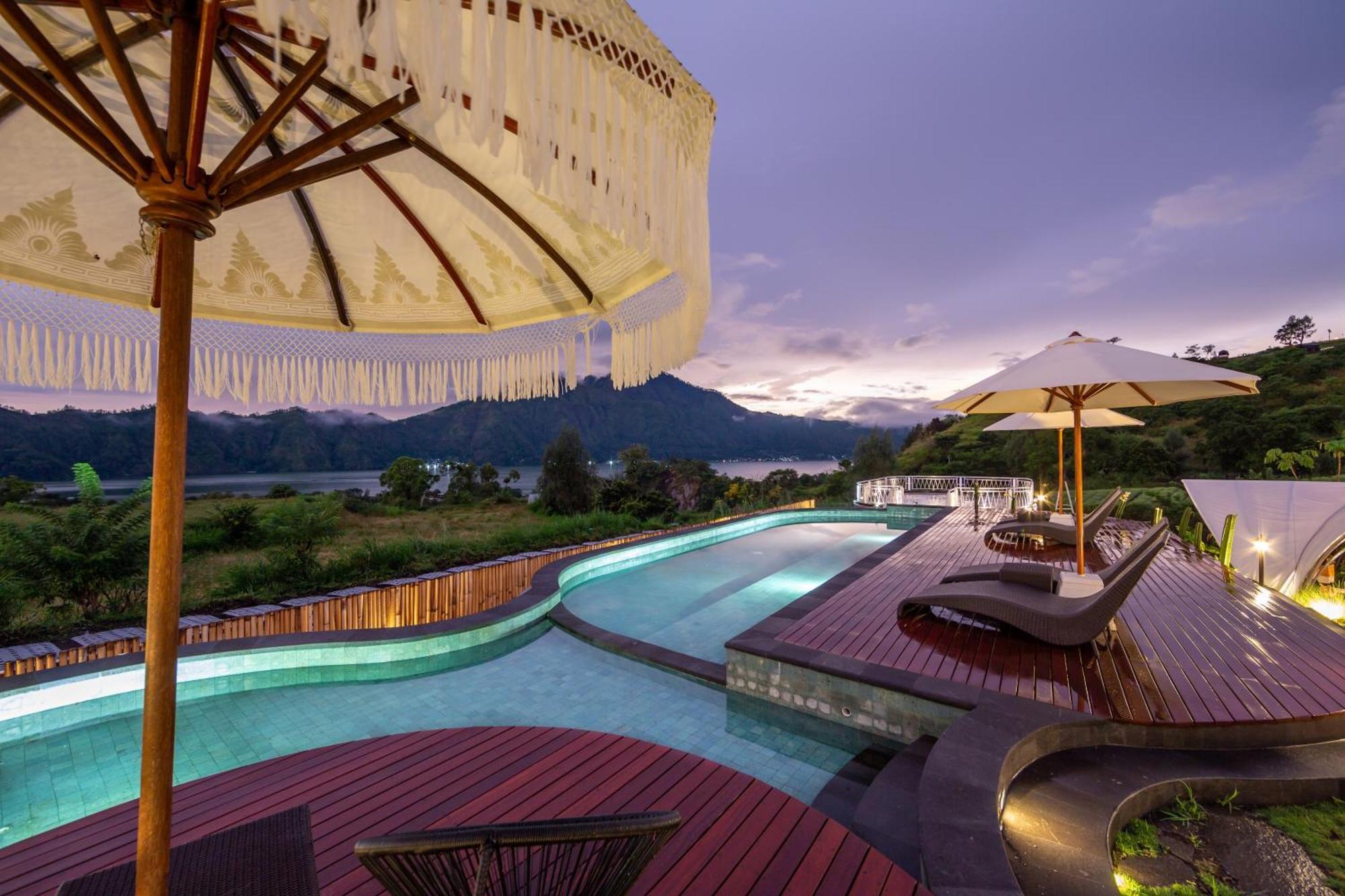 The Dewi Kintamani Luxury Glamping And Natural Hotspring Dış mekan fotoğraf