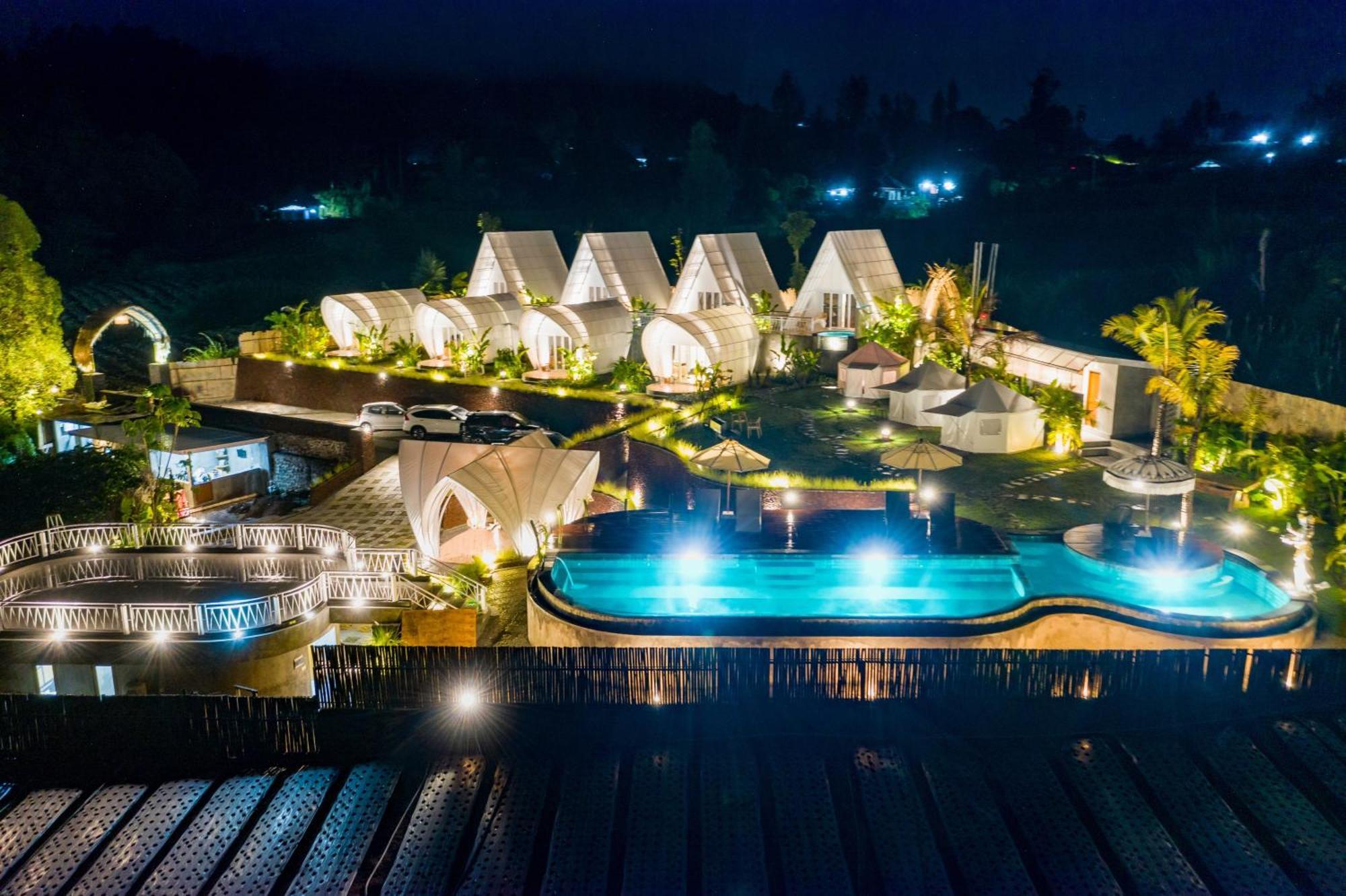 The Dewi Kintamani Luxury Glamping And Natural Hotspring Dış mekan fotoğraf