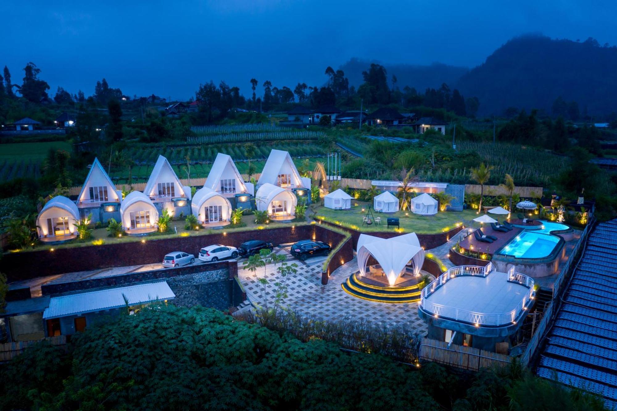 The Dewi Kintamani Luxury Glamping And Natural Hotspring Dış mekan fotoğraf