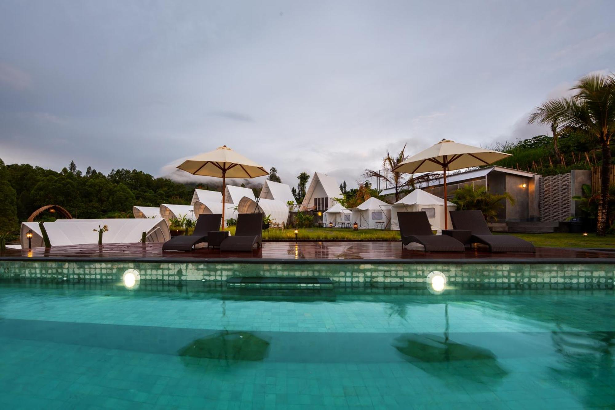 The Dewi Kintamani Luxury Glamping And Natural Hotspring Dış mekan fotoğraf