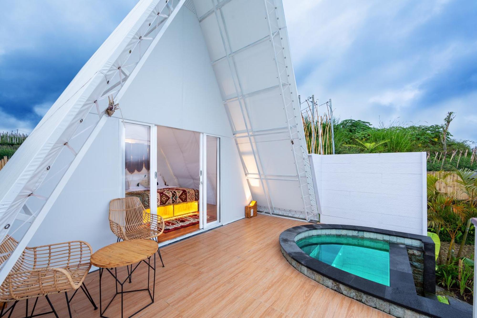 The Dewi Kintamani Luxury Glamping And Natural Hotspring Dış mekan fotoğraf