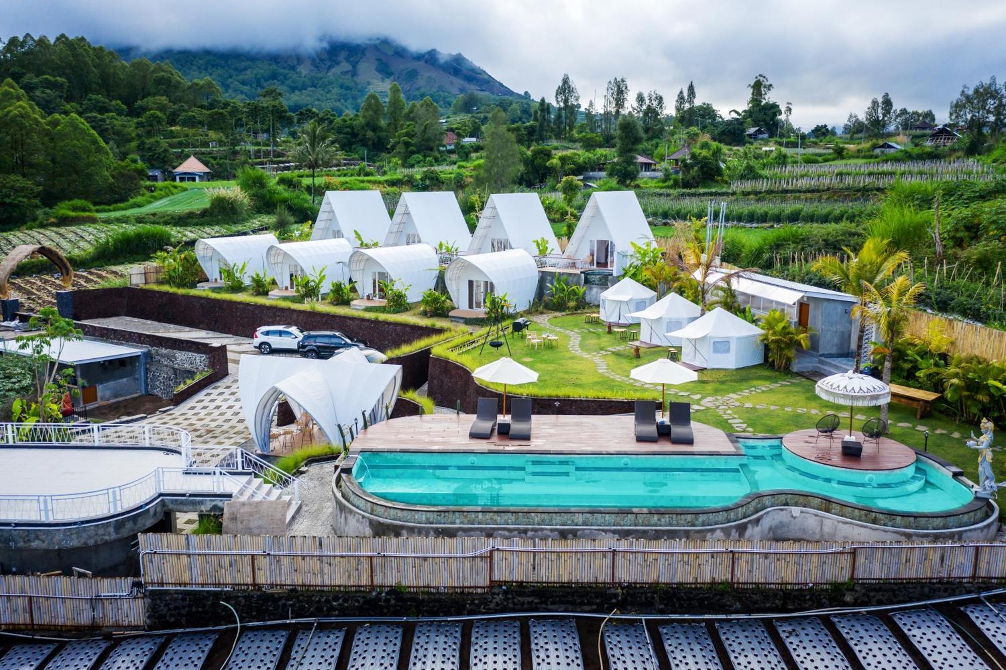The Dewi Kintamani Luxury Glamping And Natural Hotspring Dış mekan fotoğraf