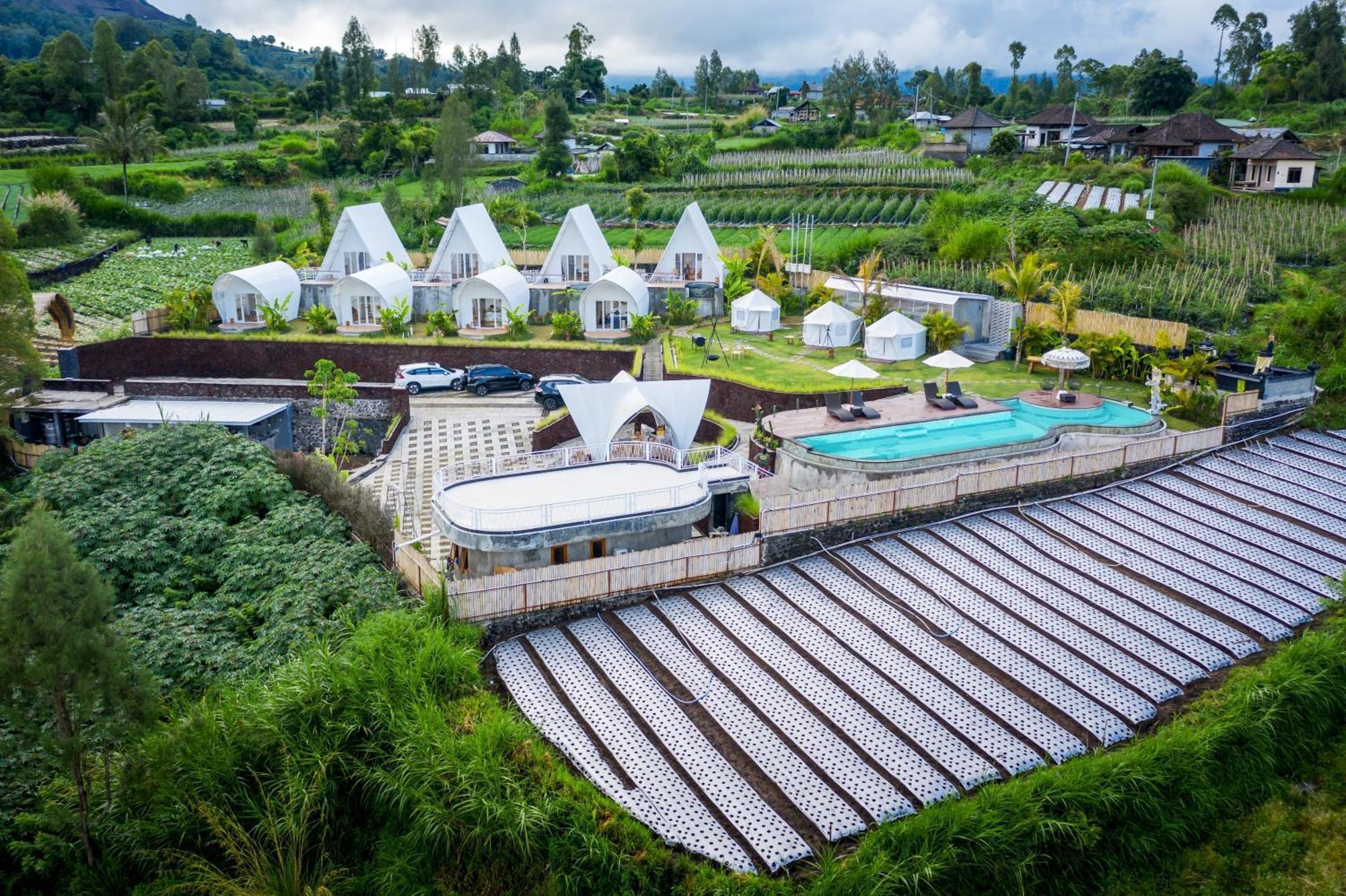 The Dewi Kintamani Luxury Glamping And Natural Hotspring Dış mekan fotoğraf