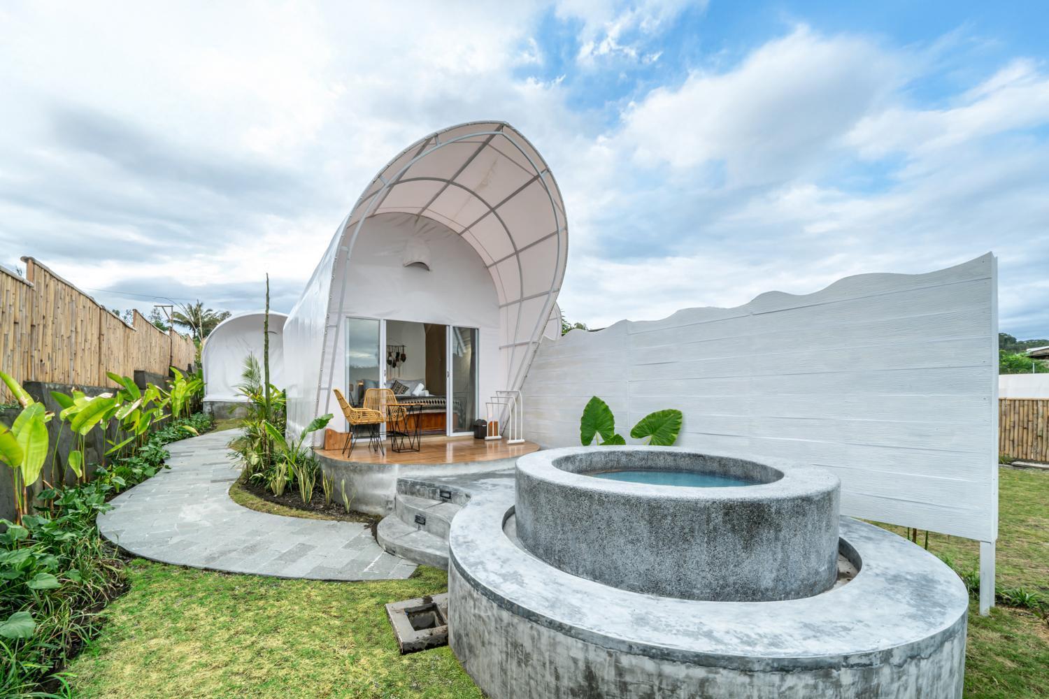 The Dewi Kintamani Luxury Glamping And Natural Hotspring Dış mekan fotoğraf