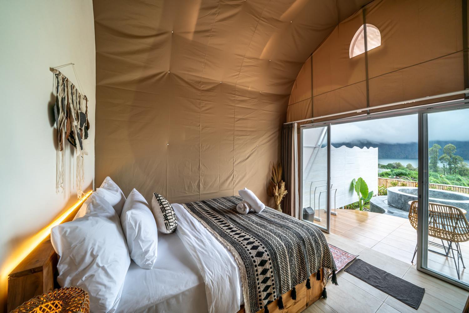 The Dewi Kintamani Luxury Glamping And Natural Hotspring Dış mekan fotoğraf