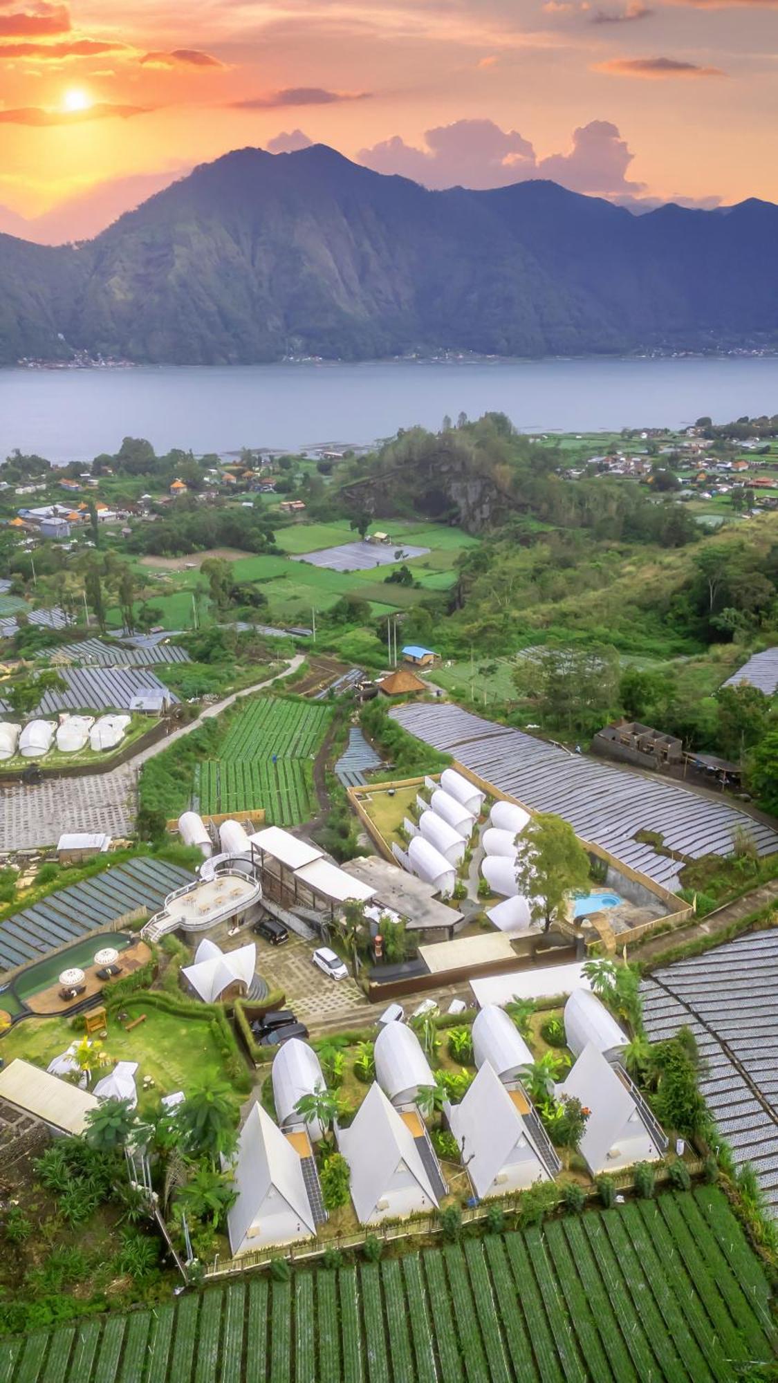 The Dewi Kintamani Luxury Glamping And Natural Hotspring Dış mekan fotoğraf