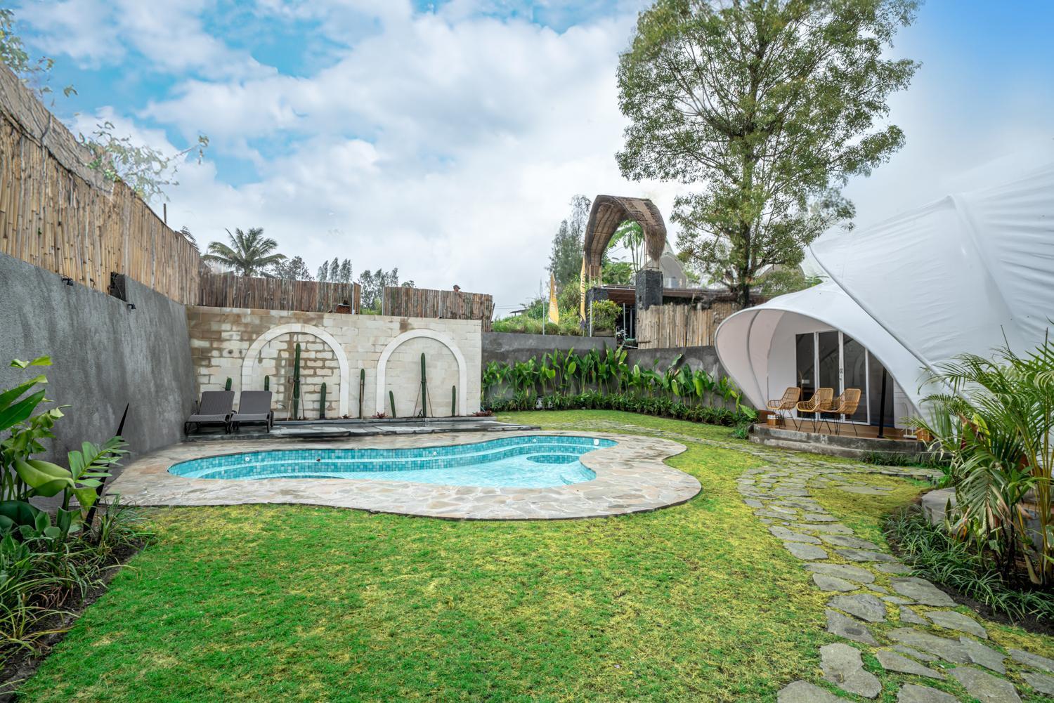 The Dewi Kintamani Luxury Glamping And Natural Hotspring Dış mekan fotoğraf