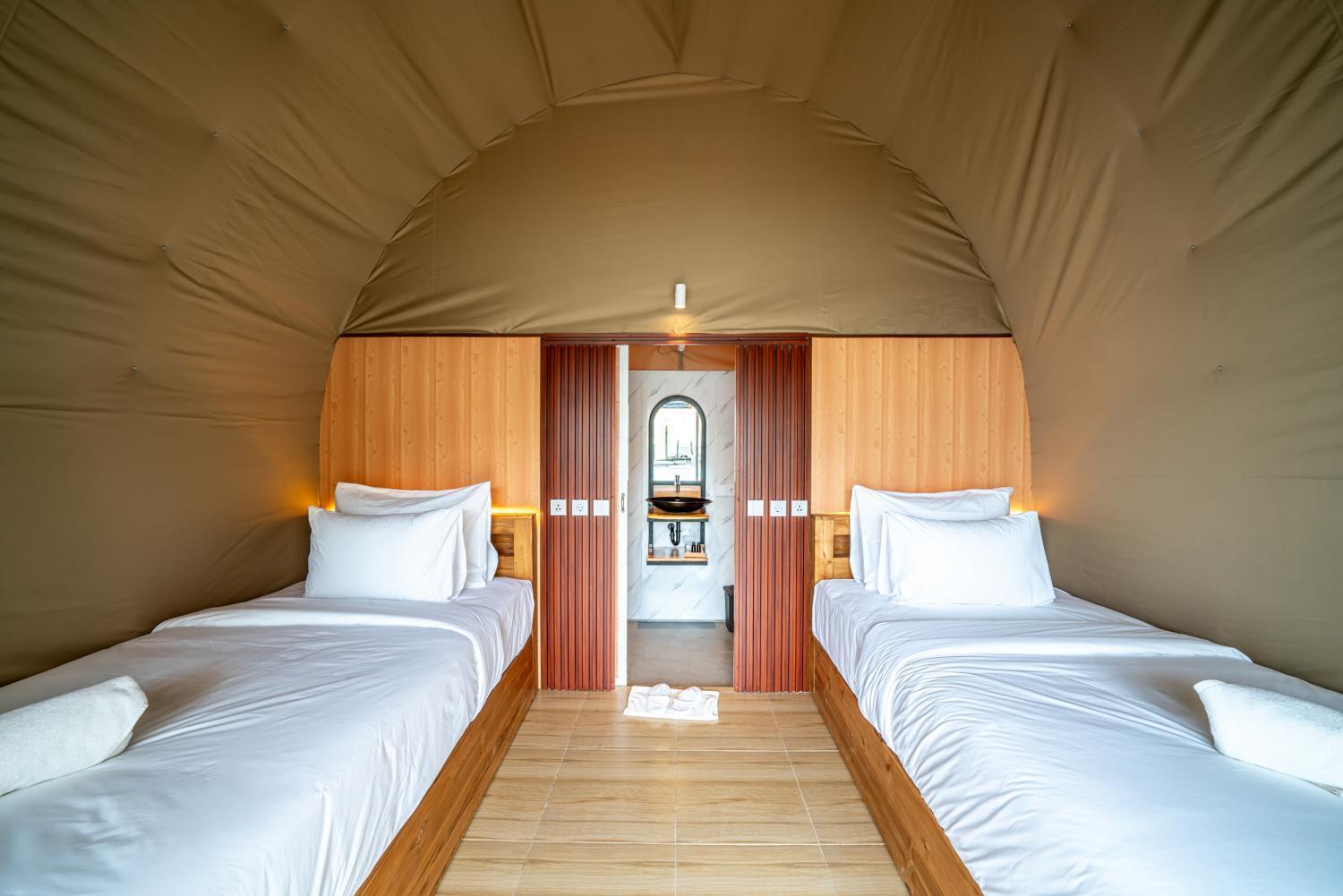 The Dewi Kintamani Luxury Glamping And Natural Hotspring Dış mekan fotoğraf