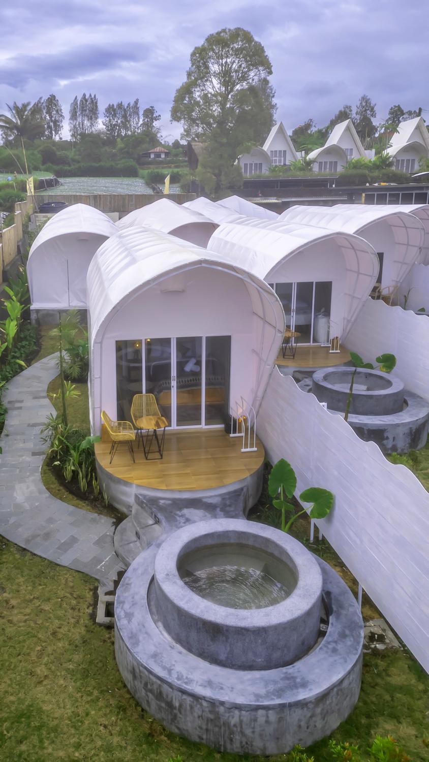 The Dewi Kintamani Luxury Glamping And Natural Hotspring Dış mekan fotoğraf
